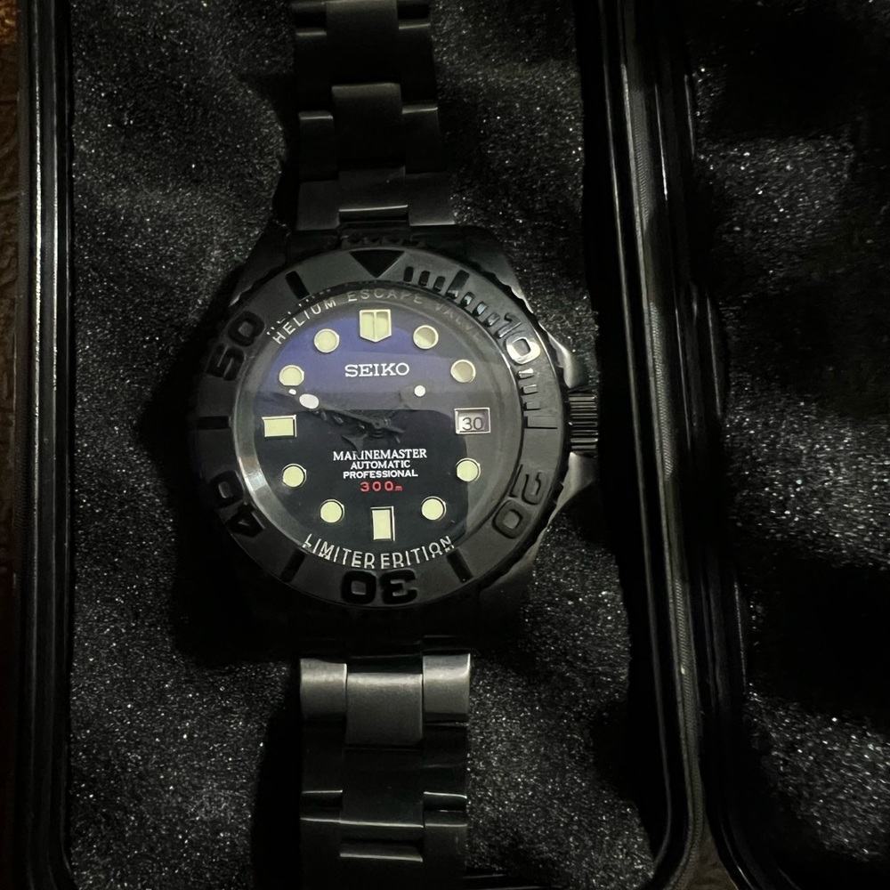 Seiko Prospex Marinemaster Black (MOD) Limited Edition
